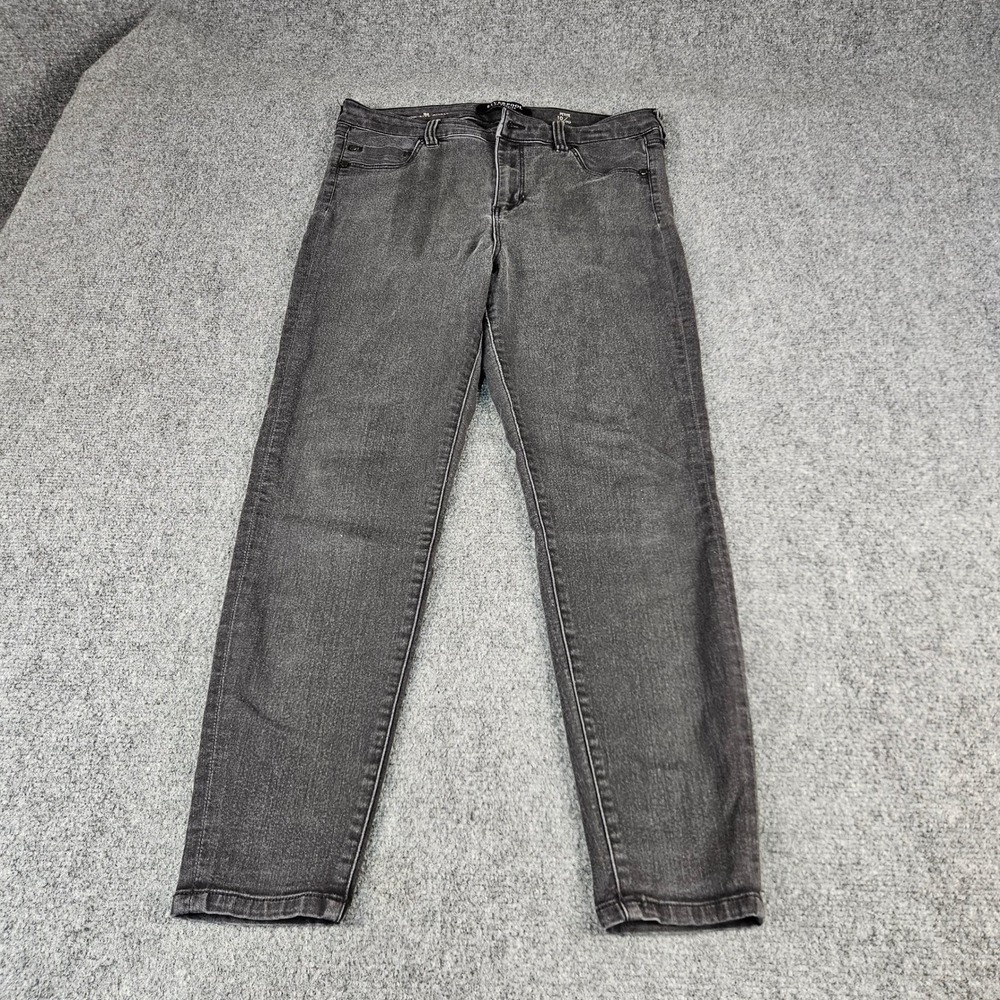 Liverpool Los Angeles High Rise Ankle Jeans Faded Black Petite 10P 30
